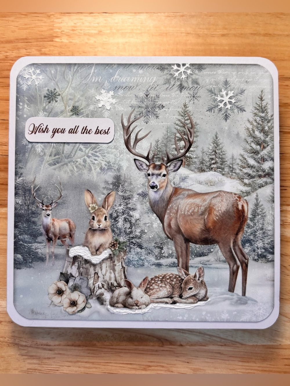 Handmade Christmas Greeting Card